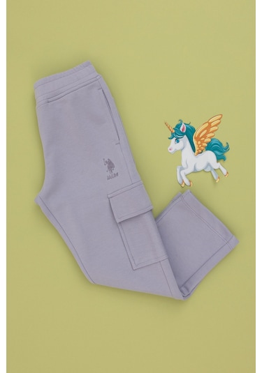 U.s. Polo Assn. Kız Çocuk Lila Eşofman Altı 50297440-vr034 Lila