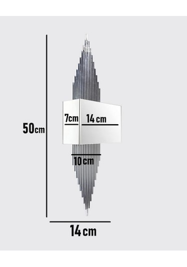 Şanled Primat Modeli Metal Çift Yönlü Duvar Aydınlatma Aplik Gün Işığı