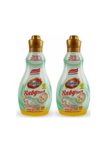Vatan Soft Touch Sensitive Konsantre Yumuşatıcı 60 Yıkama 2 x 1440 ML