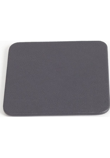 Turgut Office Deri Bardak Altlığı Antrasit 1 Adet Antrasit