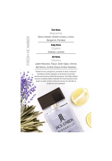 Jack London Piccadilly Erkek Parfüm EDT 50 ML
