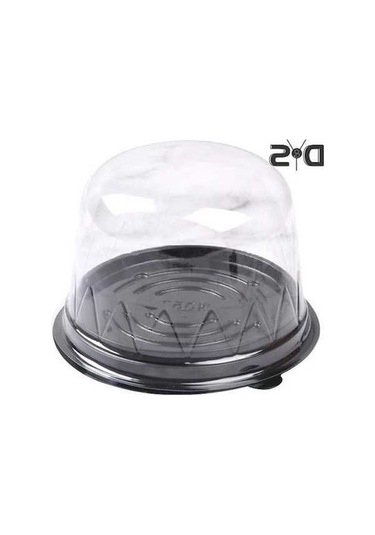 Novahub 50 Adet Şeffaf Mooncake Kutusu Yuvarlak Derin Cupcake Kabı, Mutfak Aksesuarları, Pet Malzeme, Siyah, 12cm X 8cm, Multifonksiyonel, Restoran, Kafe İçin Siyah