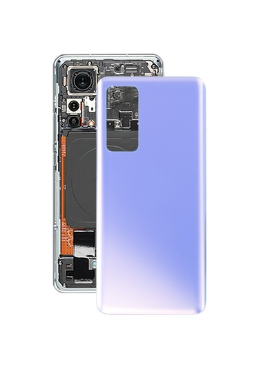 Xiaomi 12 İçin Cam Arka Kapak Mor