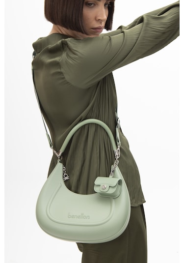 Unıted Colors Of Benetton Kadın Kol Çantası C.bnt 1451 Yeşil