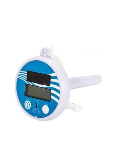 Novahub Yüzen Güneş Enerjili Termometre, Havuz Ve Küvet Sıcaklık Ölçer, Dijital, Su Geçirmez