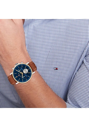 Tommy Hilfiger Th1710703 Erkek Kol Saati Metalik Gri