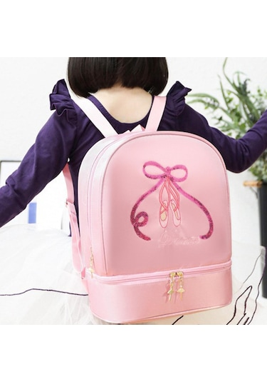Suntek Bale Dans Sırt Çantası Hafif Kızlar Seyahat Pembe