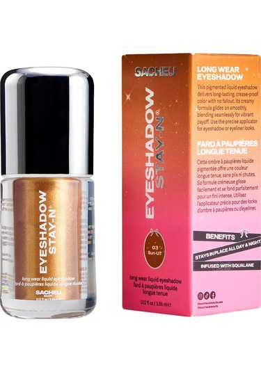 Sacheu Eyeshadow Stay-n Uzun Süre Kalıcı Likit Far 03 Sun-lit