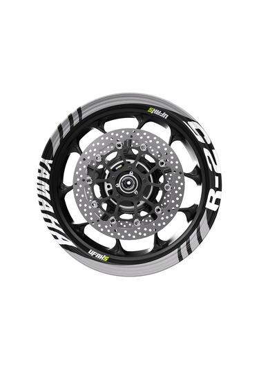 Yamaha R25 Geniş Jant Şeridi Gri