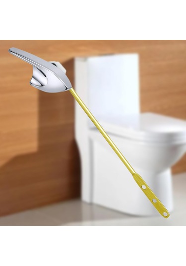 Suntek Tuvalet Tankı Sifon Kolu Kolay Kurulum Paslanmaya Gümüş