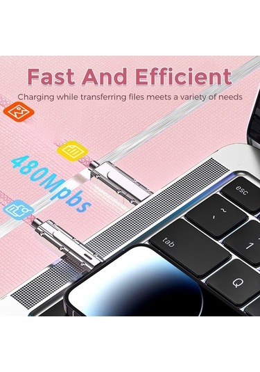 Pazly Ahastyle Xc04 27w Pd Usb-a-type-c Kablosu 1m, Hızlı Şarj, 480mbps Veri, Dayanıklı Kablo