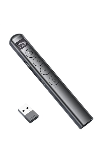 Ultratekno S7 Dijital Ekranlı Şarjlı Lazer Sunum Kumandası