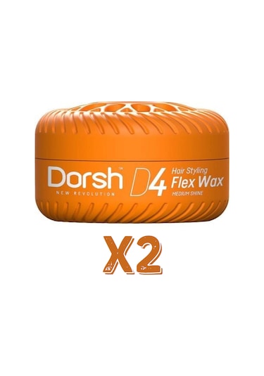 Dorsh Saç Şekillendirici Wax Flex Wax D4 150 Ml 2 Adet