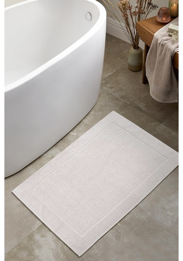 Tilos Jakarlı Ayak Havlusu Gri 50x80 2223 Gri