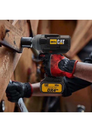 Cat DX73 18 V 4.0 A 1700/2100 NM Çift Akülü Kömürsüz Şarjlı Somun Sıkma