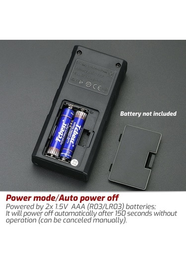 Butuglobal Tası Ta511a 50m Lazer El Mesafe Ölçüm Odası Kızılötesi Ölçüm Cihazı