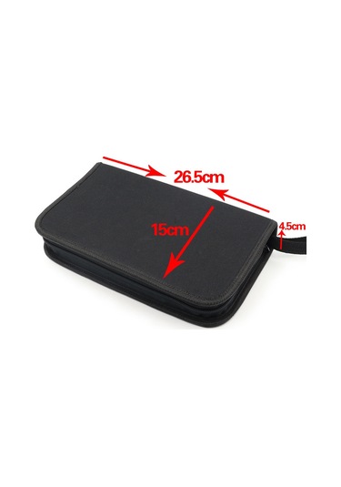 Donanım Fermuarlı Küçük Bez Çanta Oxford Bez Kombinasyon Alet Seti