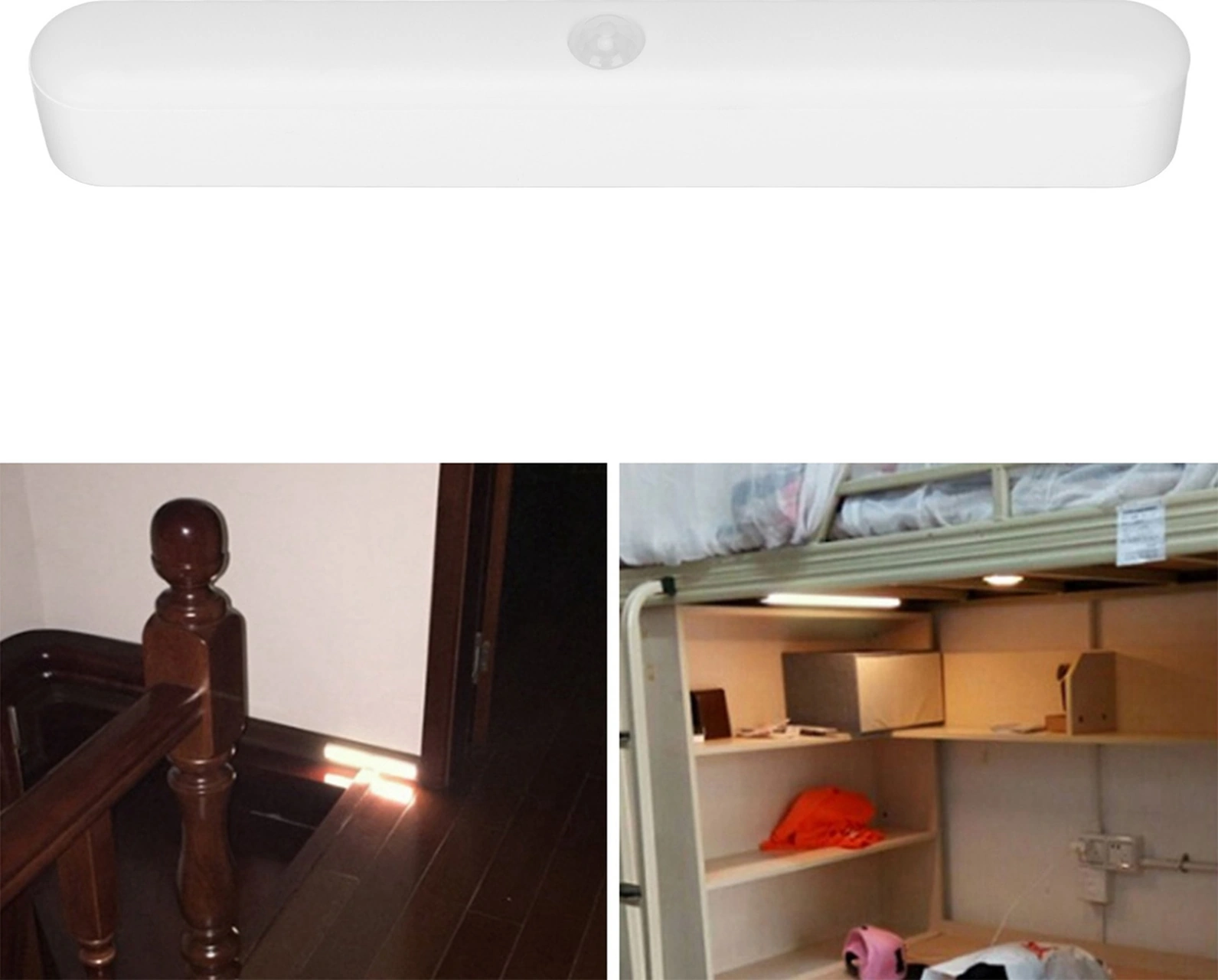 Xiyyadms Taşınabilir Vücut Algılama Lambası, 3-5m Algılama Mesafesi, 6 Saat Sürekli Aydınlatma, 500mah Batarya, Islak Beyaz Işık, Kamp/ev/staircase Kullanıma Uygun Diğer