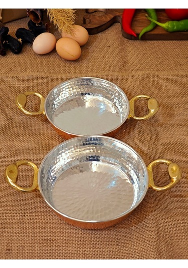 Modabakır Bakır Tava 14-16 Cm Bakır