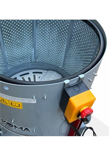Koma 100 Litrelik Ceviz Soyma Makinesi-çelik Rende-sabit Devir-zentra