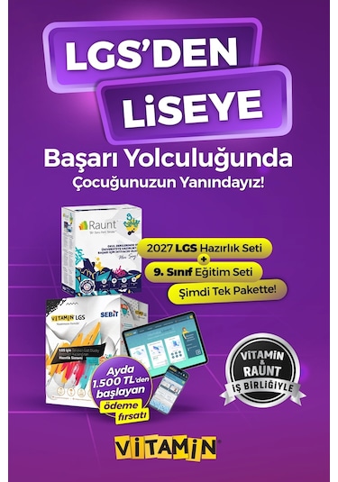 LGS 2027 Hazırlık Seti + 9. Sınıf Eğitim Seti