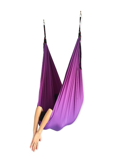 Naturecamp Nadi Mor Yoga Hamak Seti Mor