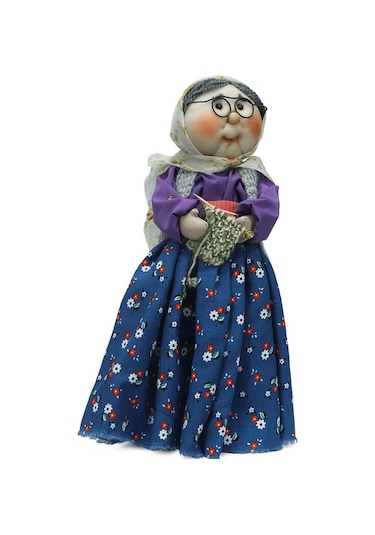 E38 El İşçiliği Nine Dekor Bebek 32 Cm - 6236