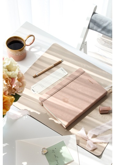 A5 Bullet Journal Noktalı Defter 140 Gr. 80 Yaprak Cappuccino Sütlü Kahve