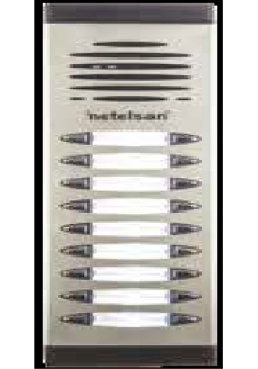 Netelsan M.u.dıa.00046 Diafonlu Zil Paneli 19-20 Buton Sayılı