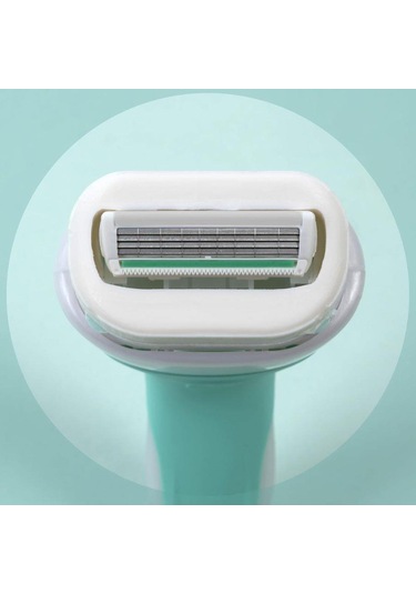 Wilkinson Sword Intuition Sensitive Care Kendinden Sabunlu Kadın Tıraş Bıçağı Kartuşu 4 Bıçaklı 6 Yedek Kartuş