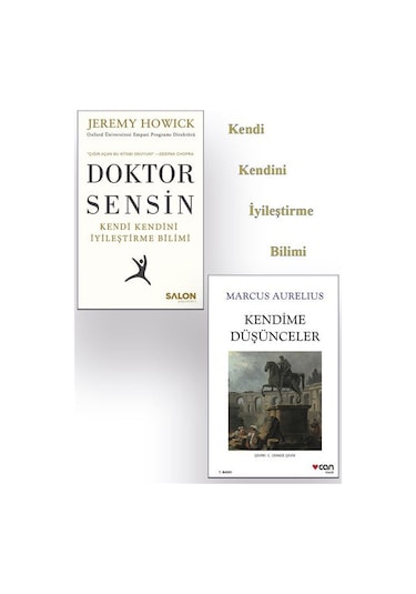Doktor Sensin & Kendime Düşünceler 2 Kitap Set & Kendi Kendi...