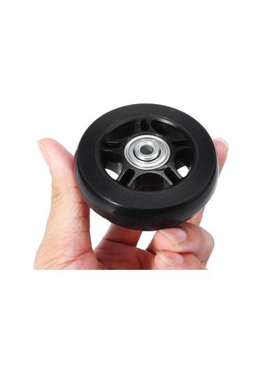 Suntek 2x Bagaj Bavul Tekerlekleri Esnek Aşınmaya Dayanıklı 54mmx18mm Çok Renkli