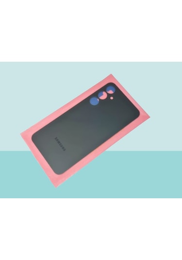 Tkgz - Samsung Galaxy Uyumlu S23 Fe Arka Kapak Batarya Kapağı - Siyah Çok Renkli