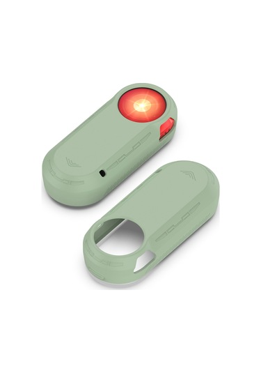 Garmin Varia Rtl515 Bisiklet Işık Radar Koruma Kolu Silikon Kılıf Toz Geçirmez Yumuşak Kapak-Yeşil