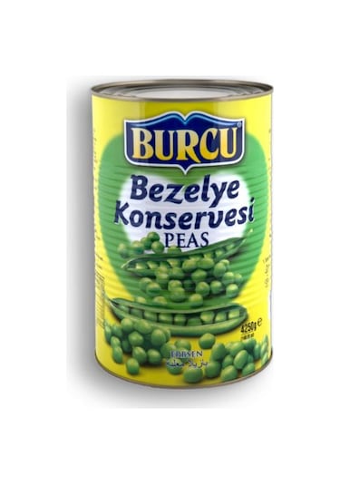 Burcu Bezelye Konservesi 4250 G