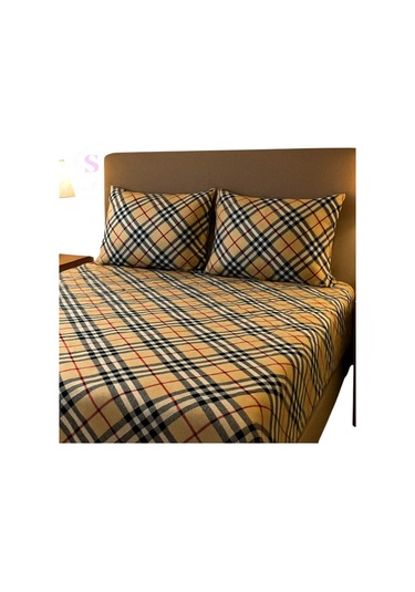 Shules Collection Ekose Çift Kişilik Çarşaf+yastık Seti %100 Pamuk Çok Renkli