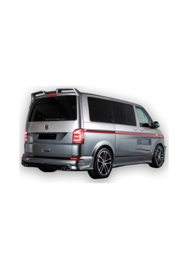 Volkswagen Transporter T6 2016 Ve Sonrası Abt Arka Tampon Eki Plastik