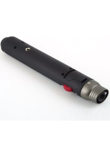 Ximistore9 Dış Mekan İçin Taşınabilir Çakmak, 1300 C Ateş Regülasyonu, Elle Serbest Tutma Özelliği, Benzin Olmadan Teslimat Siyah