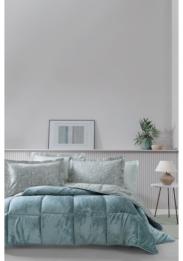 Yataş Bedding Piante Triola Tek Kişilik Set - Mint