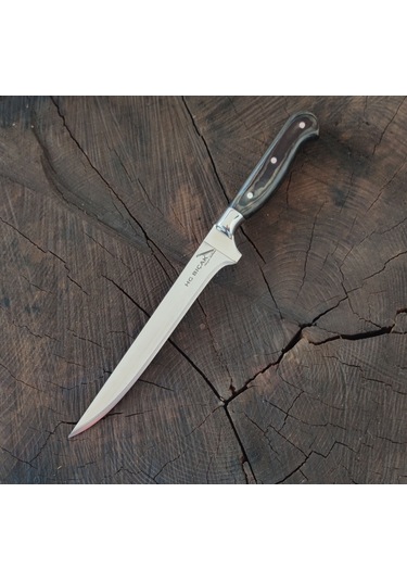 Hg Bıçak Hgpfl50 Fleto Bıçağı Balık Fleto Biftek Bıçağı Profesyonel Siyah