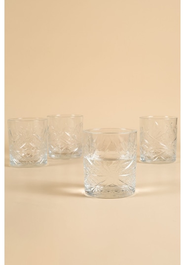 Rakle Lumiere 4'lü Su Bardağı Seti 350 Cc