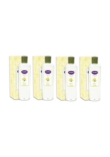Duru 80 Derece Limon Çiçeği Kolonyası Pet Şişe 400 ML x 4