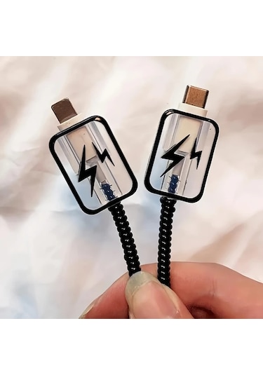 Willowhaven İphone Uyumlu14promax İçin Yıldırım Şarj Kılıfı Siyah 18/20w Hızlı Şarj