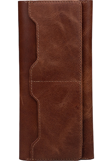 Nihcase Huawei Mate 50 Pro Kılıf 10 Kart Gözlü Hakiki Deri Cüzdan Kılıf