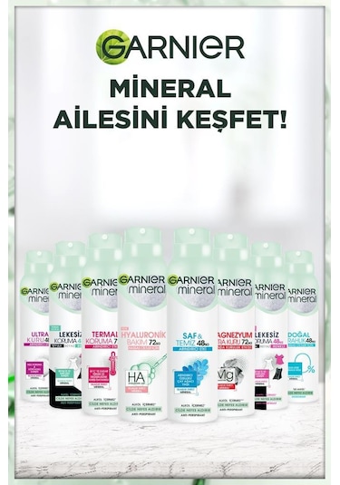Garnier Mineral Hyaluronik Bakım Sprey Deodorant 150 ML