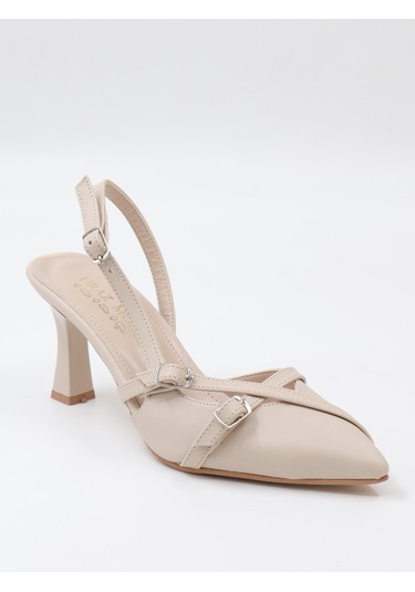 Nesilshoes Nesil Shoes Uraz 500 Ten Topuklu Kadın Sandalet