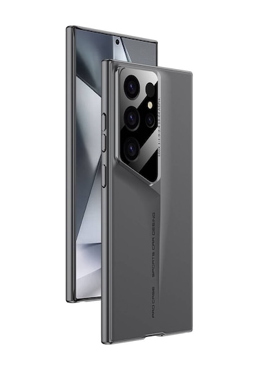 Samsung Galaxy Uyumlu S24 Ultra Kılıf Ultra İnce Kameralı Korumalı Sert Rubber Zore Procase Kapak