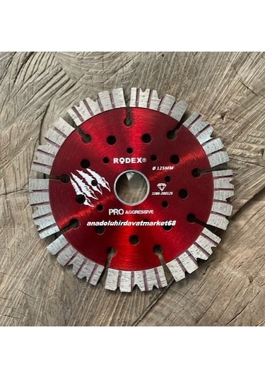 Rdx Pro 125mm Elmas Disk Kanal Açma Makina Bıçağı Beton Seramik Taş