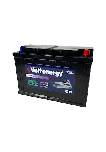Volt Energy 12 V 100 Amper Deep Cycle Marin Jel Nanocarbon Akü