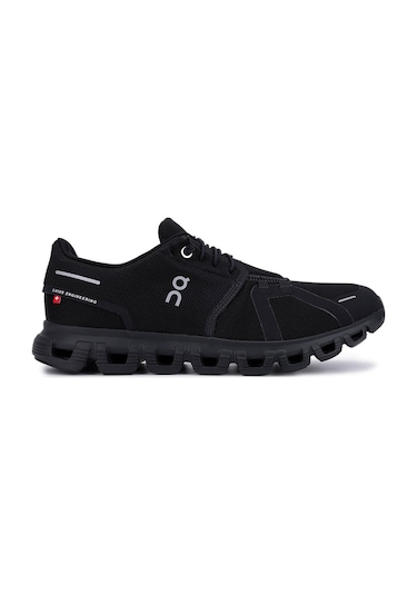 On Erkek Tekstil Siyah Sneakers & Spor Ayakkabı Cloud 6 M Black/black Siyah - Siyah